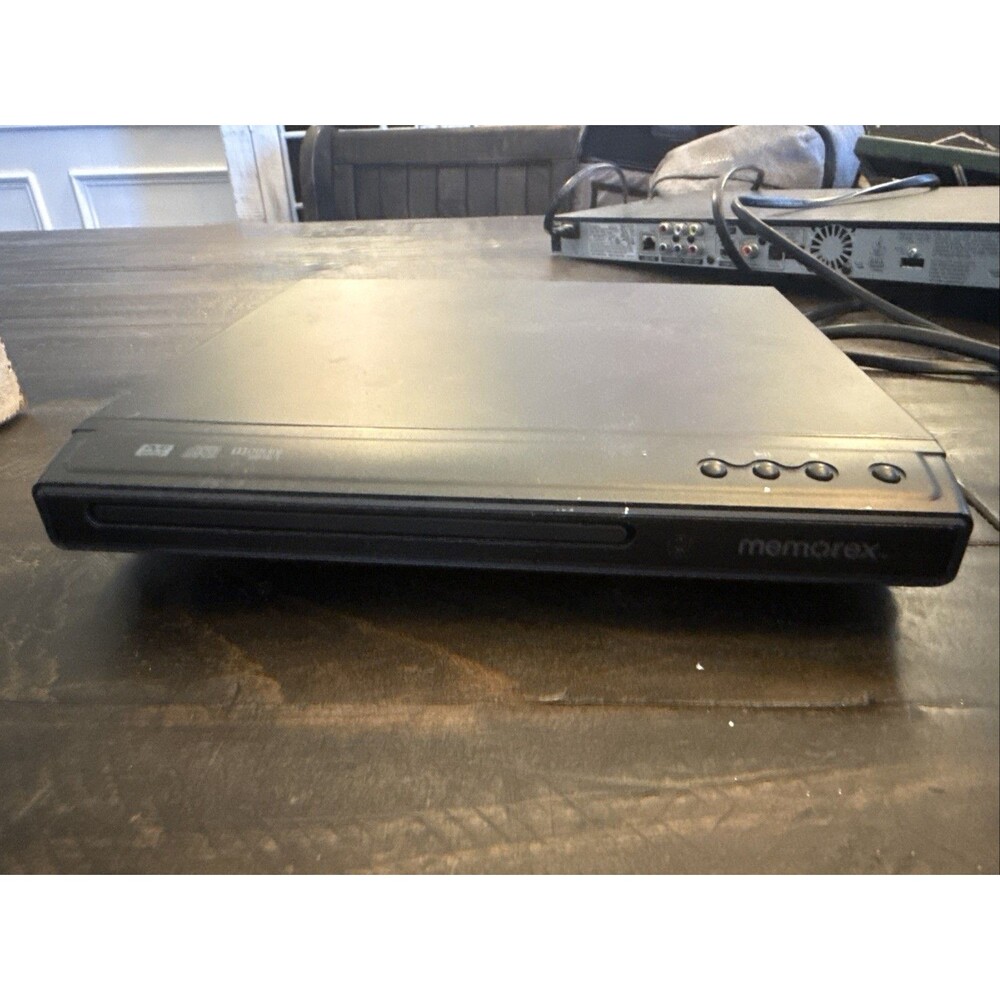 Memorex MVD2016BLK DVD Player – Compact Black Unit – No Remote
